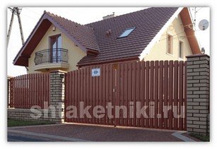 Штакетник для забора под дерево в Владикавказе